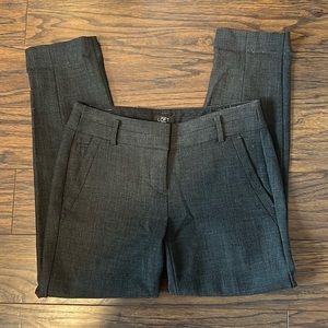 Ann Taylor Loft Marisa Womens size 0 petite Gray Straight Leg